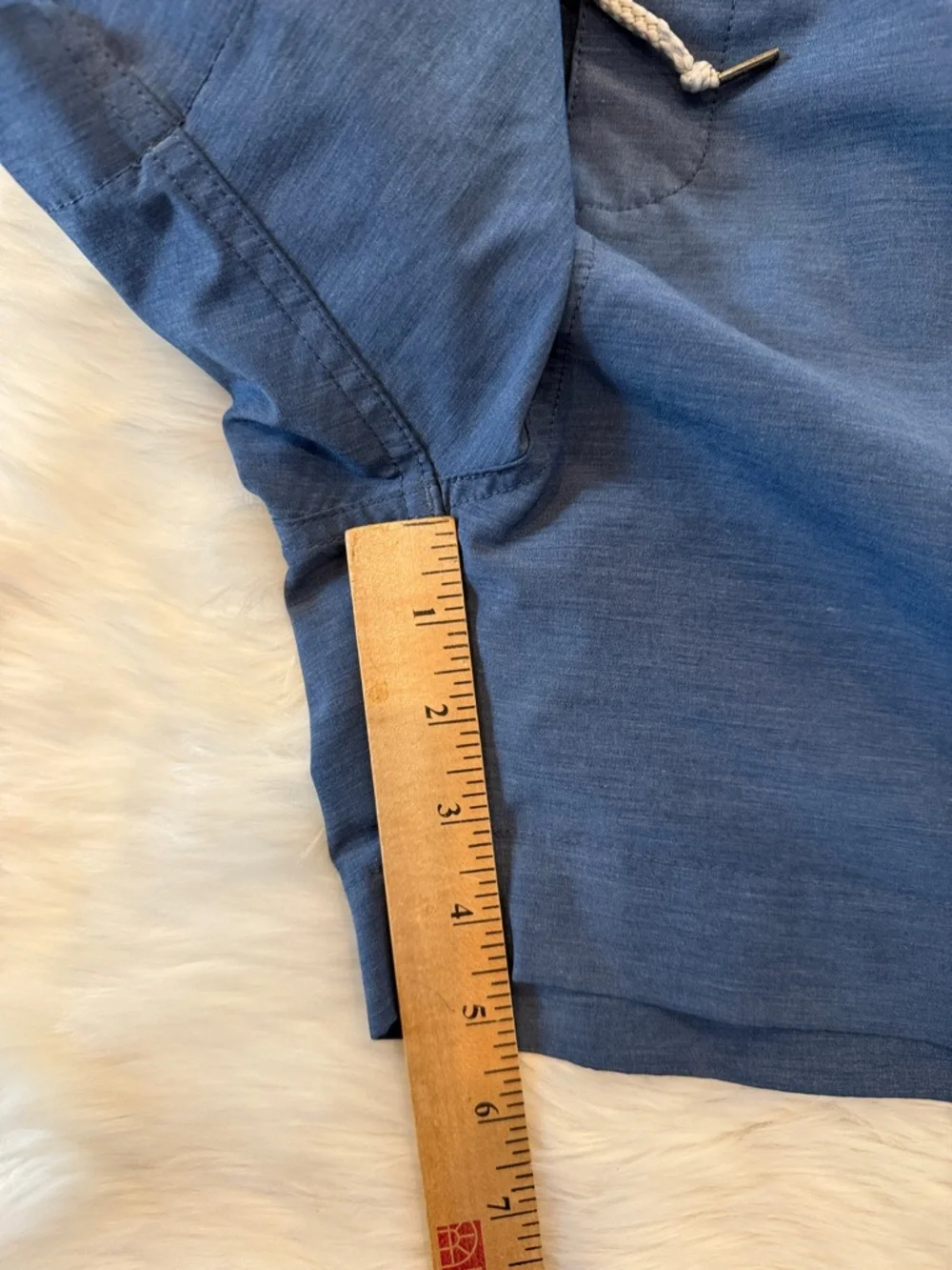 Faherty All Day Shorts 38 Navy 4 Way Stretch Viral Active Essential Pull On